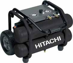 Kompressoren Kompressoren HITACHI-Kompressoren lassen Druck ab Das HITACHI-Kompressorenprogramm wurde um die Modelle EC 0613S, EC 2232 sowie EC 2434 erweitert.