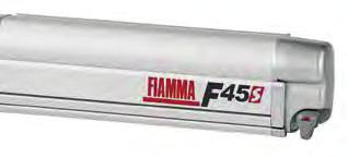 Gehäusefarben Titanium F45 S Gehäusefarbe Größe (B x T cm) Wandmarkise Fiamma F45 S Polar White 260 x 200 19,5 9980061
