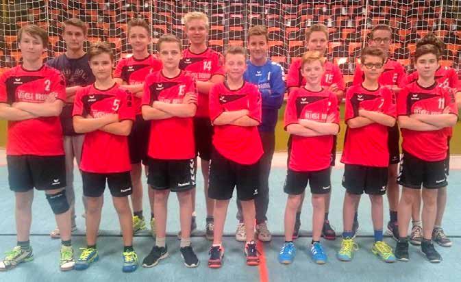 GO! handball Jugend Männliche C-Jugend Pascal Schinke 9, Tom Kerkhof 5, Jakob