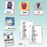 Bildkarten - 20 Wortkarten - 1 Kopiervorlage - Lehrerhandreichung Phonogrammdosen www.sauros.de Bestell-Nr.
