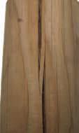 Je nach Holzfeuchte können Holzteile unterschiedlich stark arbeiten und es kann zu Veränderungen in den Abmessungen (bis zu 0 %) kommen.