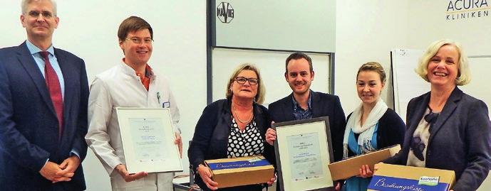 Sebastian Maus erhielt gemeinsam mit Miriam Edelmayer den Reha-Forschungspreis 2015, Dr.