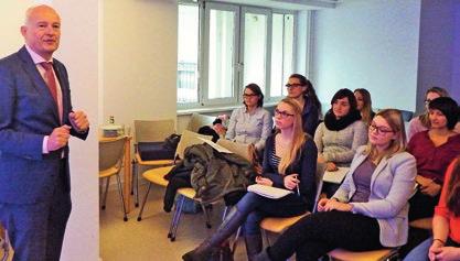 Dezember 2015 Bad Kreuznach Studierende der Gesundheitsökonomie erleben die Praxis Am
