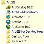Unter Start Alle Programme ArcGIS können Sie jederzeit Änderungen vornehmen und finden die gesamte Software an