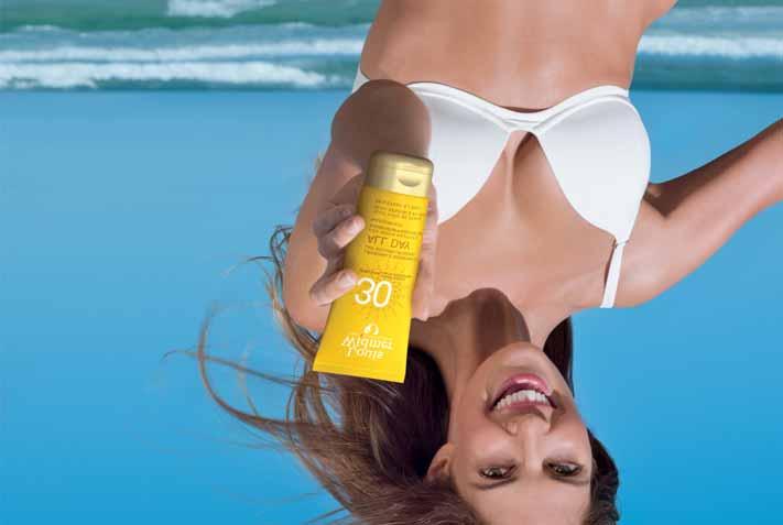 Die liposomale Sonnenmilch All Day 30 bietet hohen Schutz vor UVA-