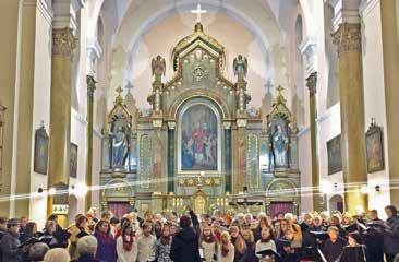 Gestaltet wurde der Festakt mit den Chören Chorus Egrensis Aš, dem Gesangverein 1848 Rehau, dem Frauenchor des Handwerks Oelsnitz und dem Kinderchor der Oberschule Oelsnitz.