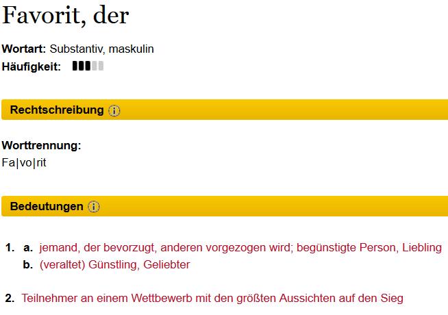 Meyer 17 Abb. 12: Favorit in Duden online http://www.duden.de/rechtschreibung/favorit(30.06.2014) 18.03.
