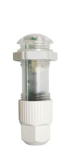 Spannung freischalten; Polung beachten. Aufbau-Lichtsensor: 0,5 2,5 mm 2, Leitung auf 10 mm (max. 11 mm) abisolieren.