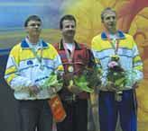 Der Olympiasieger von 1992 in Barcelona, Michael Jakosits (Homburg/Foto Mitte), gewann den nichtolympischen Wettbewerb Laufende Scheibe Mixed mit 386 Ringen.