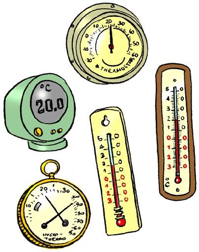 Verwenden Sie für Ihre Messungen nur die Thermometer, die mehrheitlich dieselbe Temperatur anzeigen, und benutzen Sie diejenigen mit Temperaturabweichungen nicht.
