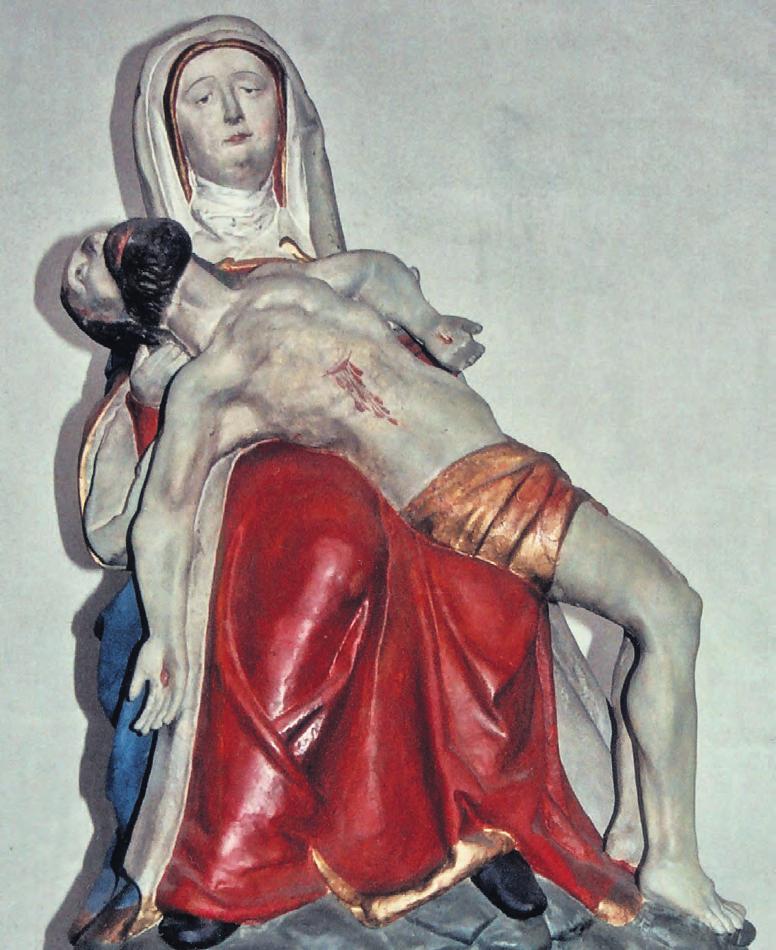 ZUM GEISTLICHEN LEBEN Es gibt sie, diese nachtschwarzen Tage Zum Gedächtnis der Schmerzen Mariens am 15. September Eine lachende Maria suchen wir in der Kunst vergebens.