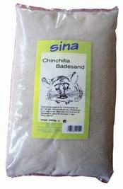 30 Chinchilla Badesand 2,5 kg Beutel Grundpreis 1 kg