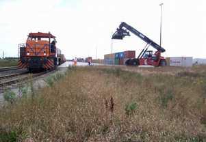 Güterverkehrszentren und Terminals für den Kombinierten Verkehr in Brandenburg
