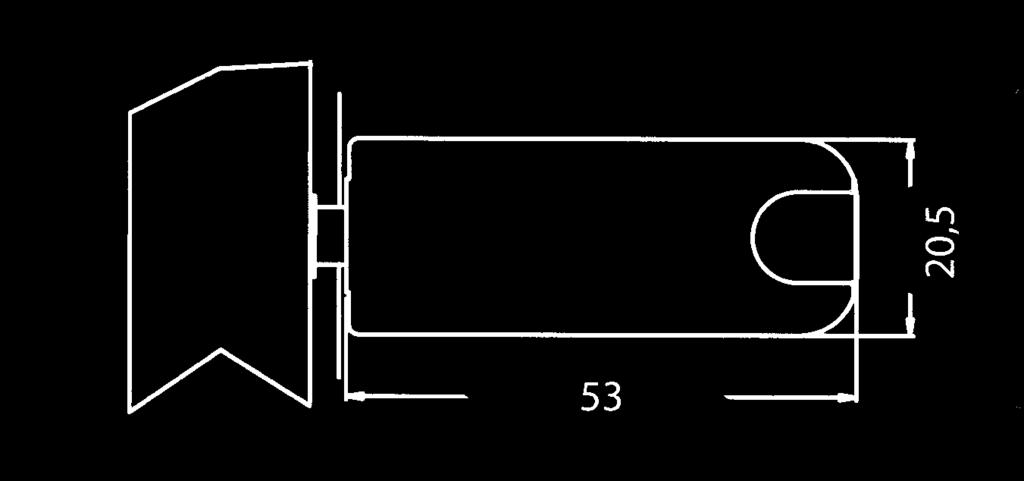 1 cm D20231 Druckfederschnapper Pulsador.