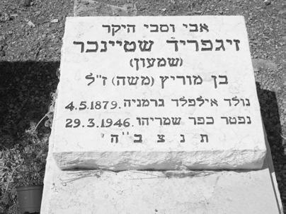März 1946 und wurde in Herzlia begraben, Mathilde verschied am 4.