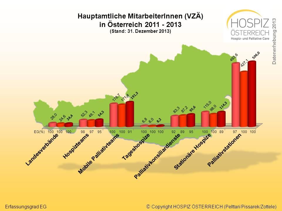 4. Hospiz- und Palliativeinrichtungen im Vergleich 2011