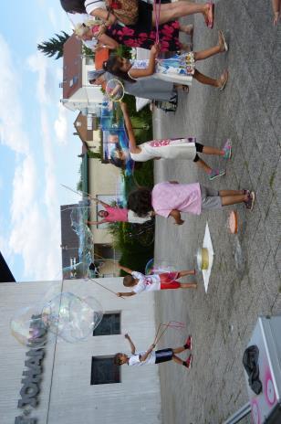 Juli 2017 wieder soweit eine Gruppe von 16 Jugendlichen mit zwei Pallottiner-Schwestern vom Kinderheim im polnischen Rudnik am San kamen zu Besuch nach Neckarsulm.