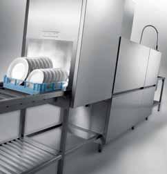 PROFI AMXXL XL Waschkammer: Verbreiterter Innenraum und Haube ermöglichen beste Spülergebnisse für bis zu 24 Teller/Korb, 8 Ladenbleche 600 x 400 mm, 8 Tabletts 660 x 500 mm, 2 1/1 GNBehälter,