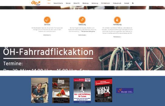 Homepage www.oeh.