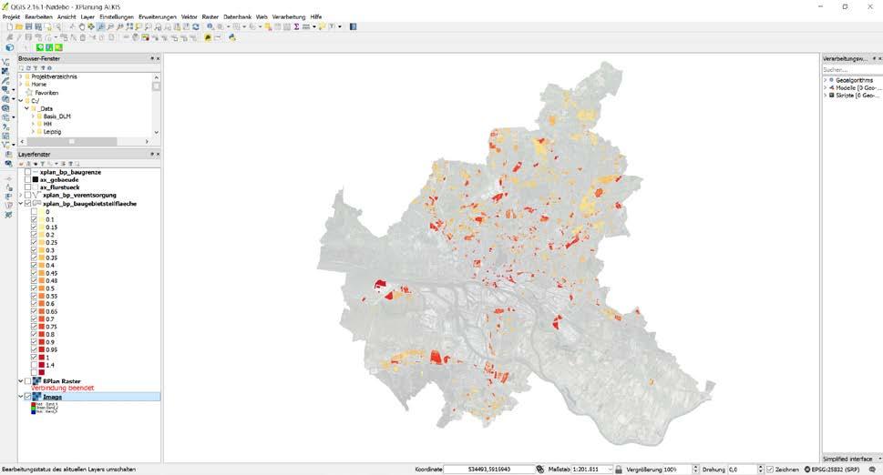 Planübergreifende Analyse des