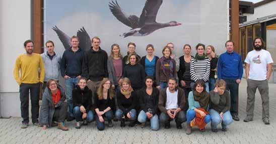 Gruppenbild aller TeilnehmerInnen am Zertifikatskurs zum Nationalparks Austria Ranger nach erfolgreich abgelegter Abschlussprüfung im Dezember 2012.
