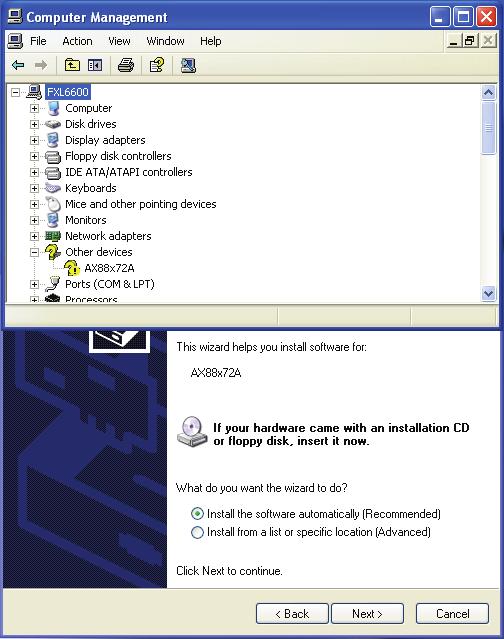 Treiber-Installation für Windows XP/Vista/7/8/8.1 1.