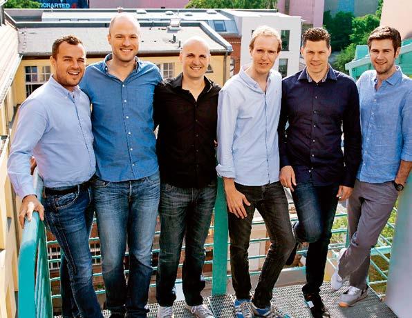 66 GRÜNDERSZENE WACHSTUMS-RANKING 2016/2017 Cherry Ventures INVESTOREN STADT FOKUS TICKETS FONDS STARTUPS Filip Dames Christian Meermann
