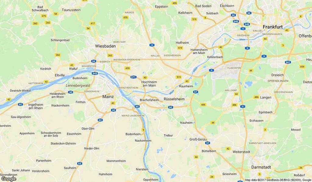 MAKROLAGE Wiesbaden ist Landeshauptstadt und zweitgrößte Stadt des Bundeslandes Hessen.