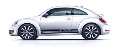 NiCKNAMES Verleihen Sie Ihrem Beetle ein einmalig starkes Profil. Mit den Volkswagen Original Zubehör Nickname-Folien für die Seitenpartien des Beetle.