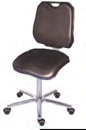 Die Stühle erfüllen die Arbeitsstuhl Norm DIN 68877 sowie alle sicherheitsrelevanten Ansprüche der Unfallverhütungsvorschriften der