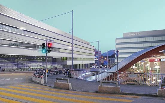 Viel Raum an bester Lage Der PostParc ist ab 2015 das neue städtische Zentrum beim Bahnhof Bern der Top-Standort in der Bundesstadt.