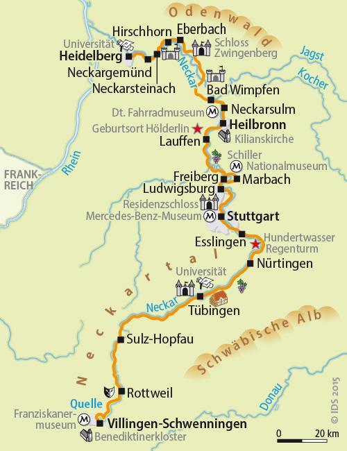1. Tag Villingen Anreise Freuen Sie sich auf Villingen, gelegen am Rande des Mittleren Schwarzwaldes, im Quellgebiet von Neckar und Donau.