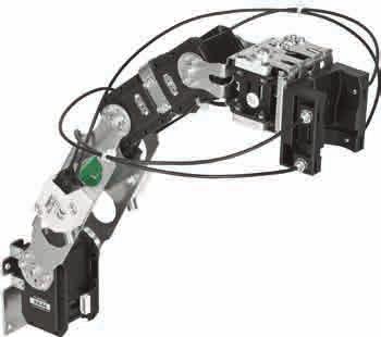 Robotik > Robotino Elektrischer Greifarm Gabelstapler Der Elektrische Greifarm für Robotino ist ein dreiachsiger Roboterarm mit Servomotoren, der in die Ladebucht des Robotino eingesetzt wird.