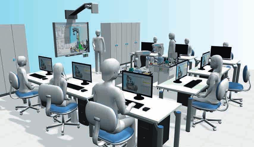 Medien > Software > Simulationssystem und virtuelle Lernumgebung CIROS CIROS In der Robotik Was benötigen Sie?