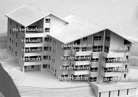 7. März 2008 23 Überbauung Büel SCHIERS / GR An sonniger, ruhiger Aussichtslage, zu verkaufen grosse Eigentumswohnungen In gehobenem Standard Architektur: Hans Vetsch dipl. Arch. ETH/SIA 7214 Grüsch Tel.