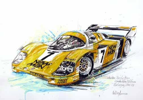 New Man Porsche 956, "Legenden leben" (3), Eifelrennen Nürburgring 2008 **** Porsche 917/10