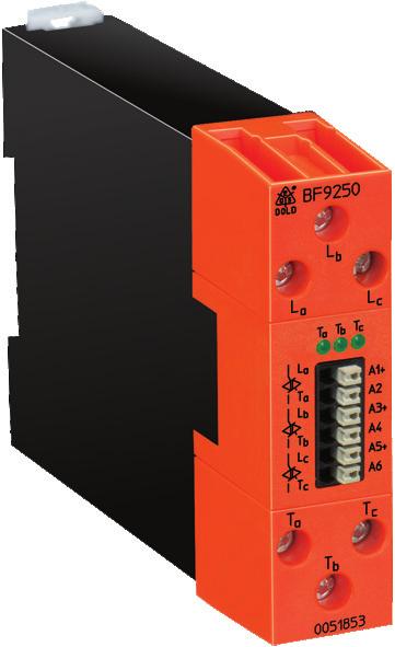Leistungselektronik POWERSWITCH Halbleiterschütz, BH 9250 0217109 nach IEC/E 60 947-4-2, IEC/E 60 947-4-3 1-, 2- und 3-polige Ausführungen ststrom bis 50 A zum Schalten von