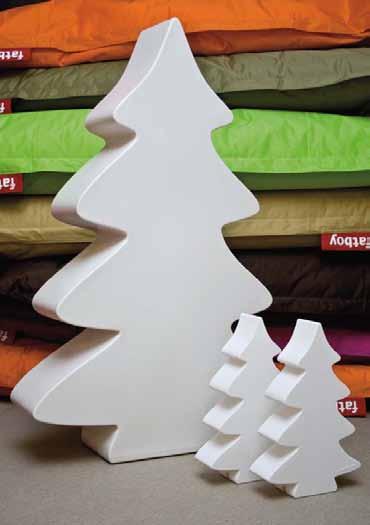 Material: Polyethylene Matt snow white finish Ideal for Christmas / winter decorations where light is not essential For indoor and outdoor