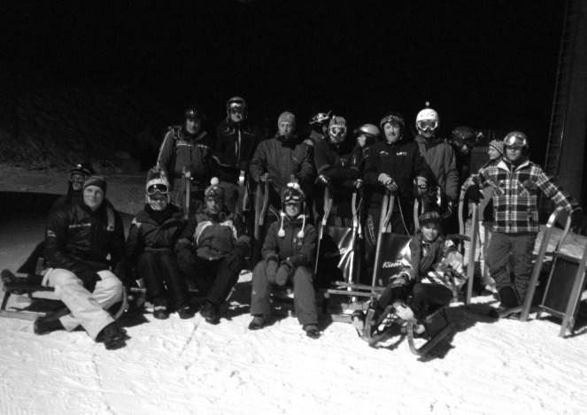 Schlitteln Ramslauenen Endlich ist der grosse Tag gekommen auf den sich alle Mitglieder des Skiclubs Homberg schon seit Tagen sehnlichst gefreut haben.