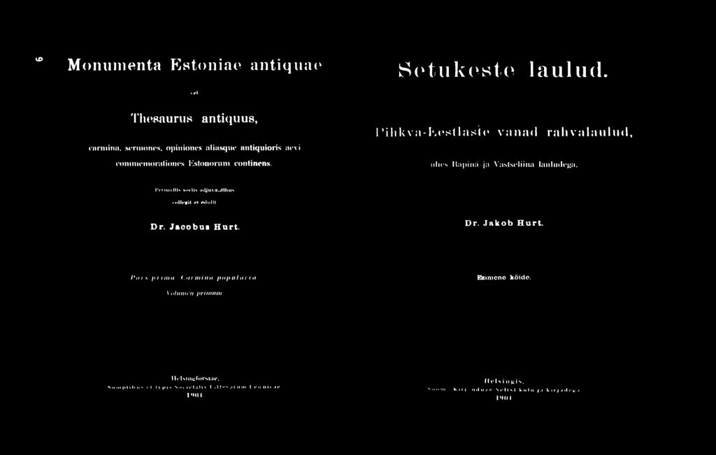 ttih iiv r o llrffil ct гч1»«i i Dr. Jacobae Hart. Dr. Jakob Hurt. 1*ч i s ft i t lit a (.ti г ui i n ti fin ft u l tt г m B z i m c n o k ö i d e.