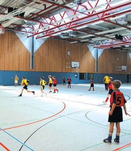 FÜR BALLSPIELER EINE RUNDE SACHE Auch für so populäre Ballsportarten wie Handball, Basketball, Volleyball und Tischtennis