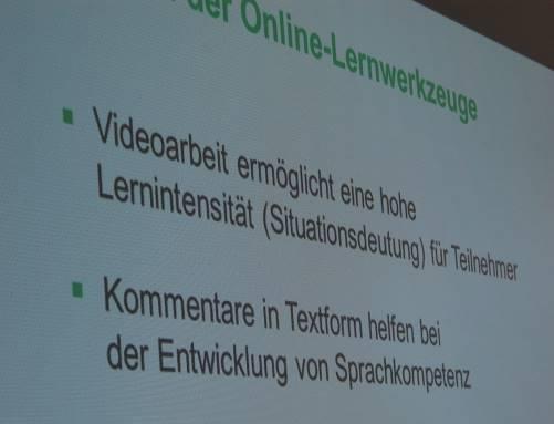 Kernstück des online-learning-systems des Tischtennisverbandes Niedersachsen ist ein Videoplayer, über den sowohl fachliche Inhalte (bspw.