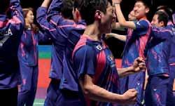 Badmintonphilosophie: Badminton ist der geilste Sport der Welt; immer zwei Punkte mehr machen als der Gegner.