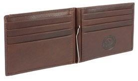 W7-19 BROWN Rautispitz Horseshoe coin wallet - Vegetable Dyed Cowhide /