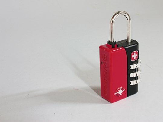 Gepäcksicherheit - 2 keys included / mit 2 Schlüsseln s Red (RE*) WE6072* - Travel Sentry Combination Cable Lock / Travel Sentry
