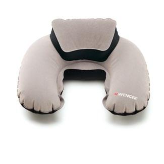 Comfort Travel Pillow - Engineered for on-the-go comfort / entwickelt für mehr Reisekomfort - Dual-chamber pillow allows individualized cushioning of head and neck for maximum