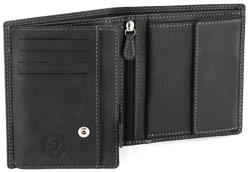 x 17cm W5-01 le rubli vertical wallet - Genuine Cowhide / hochwertiges Rindleder - Vertical wallet / Hochformatbörse - 4 card