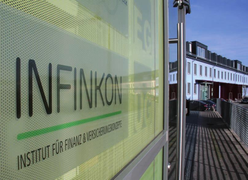 Vier Jahre ist der Umzug jetzt her, mittlerweile hat auch seine Firma INFINKON, das Institut für Finanz- und Versicherungskonzepte, ihren Sitz im Wissenschaftspark.