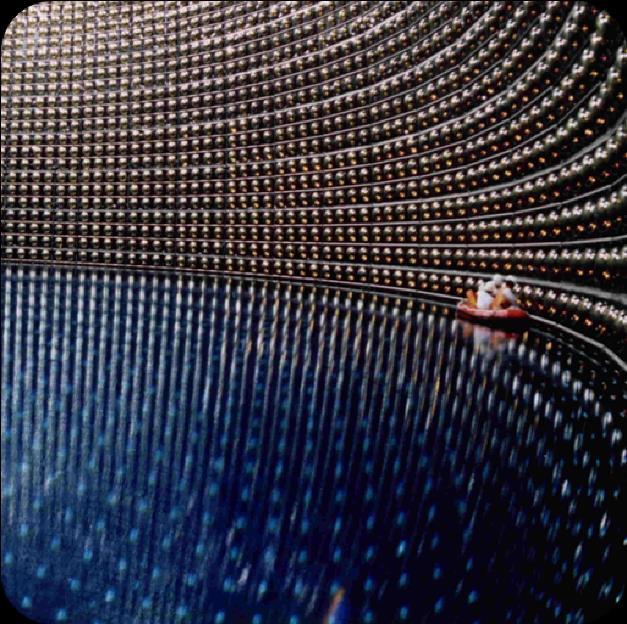 n-fluss (cm -2 s -1 MeV -1 ) Solare Neutrinos 8 B Wasser-Cherenkov-Detektoren: