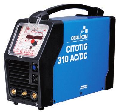 240 AC/DC CITOTIG 310 AC/DC PRIMÄR Stromversorgung 1-phasig 50/60 Hz 3-phasig 50/60 Hz 230 V ( +/-15%) 400 V ( +/-10%)